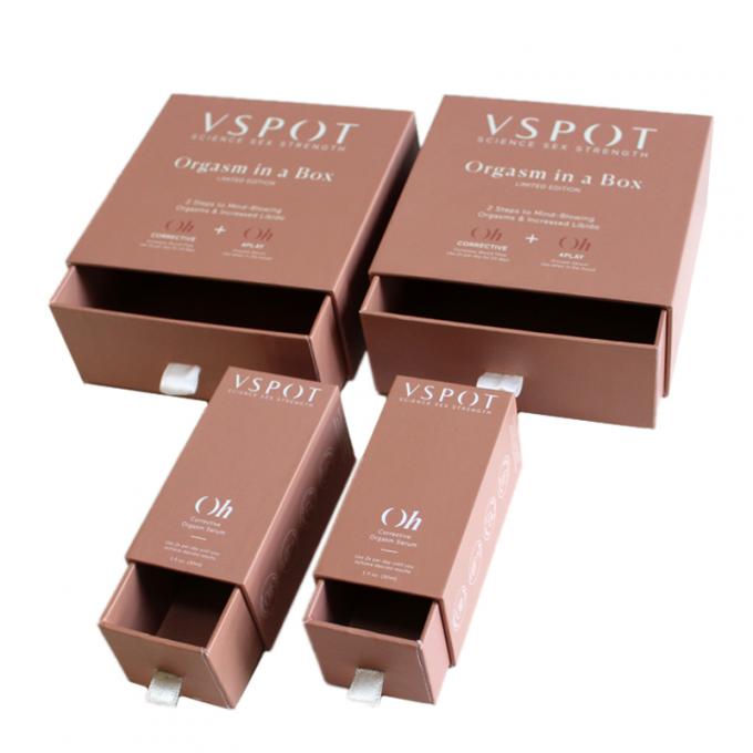 صندوق العطور الفاخر المطبوع باللون المخصص