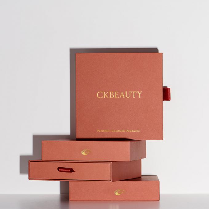 تغليف مجموعات مستحضرات التجميل المطبوعة باللون المخصص