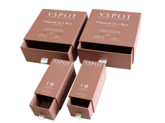 مجموعة هدايا العطور المخصصة صندوق العينات مع الورق المقوى FSC