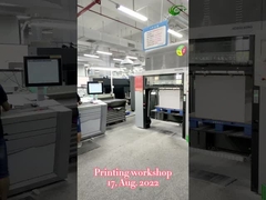 ورشة الطباعة:عملية طباعة العبوات المخصصة من المصنع