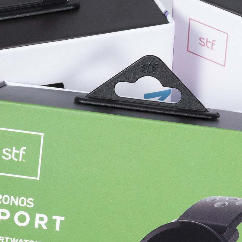 شعار مخصص علبة هدية من الورق المقوى المعاد تدويرها الفاخرة لحزمة غلاف ساعة ذكية