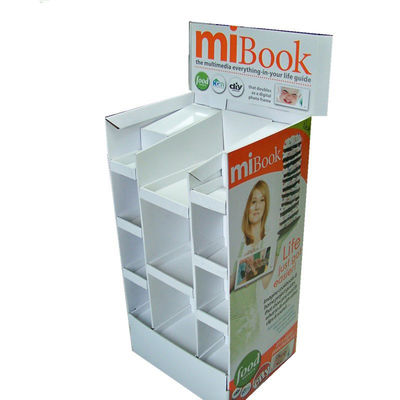 ترويج البيع بالتجزئة Pop Display Carton Stands Pos For Electronics Phone Case