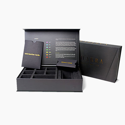 صندوق هدايا مغناطيسي مخصص صناديق تعبئة صغيرة كريستال