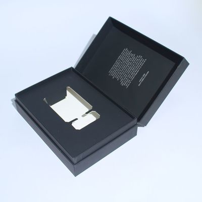 صندوق هدايا العطور البيضاء والسوداء صناديق التعبئة والتغليف الصغيرة مناسبة للعناية بالبشرة مع شعار مخصص